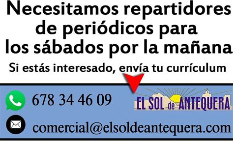 ofertas empleo antequera|170 empleos de Empleo en Antequera, Andalucía, .